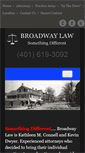 Mobile Screenshot of broadwaylaw.net